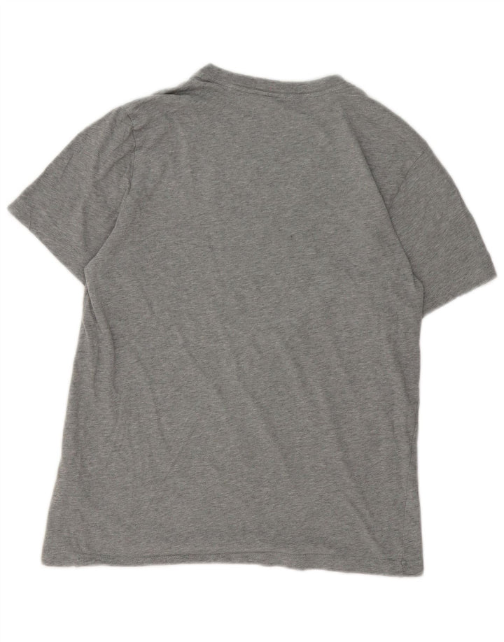 T-shirt Nike da uomo in cotone mélange grigio medio