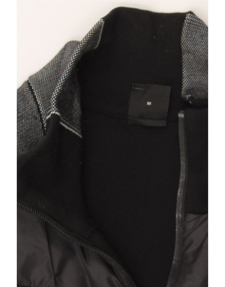 HUGO BOSS Mens Tracksuit Top Jacket Medium Black Colourblock Polyamide Vintage Hugo Boss and Second-Hand Hugo Boss from Messina Hembry 