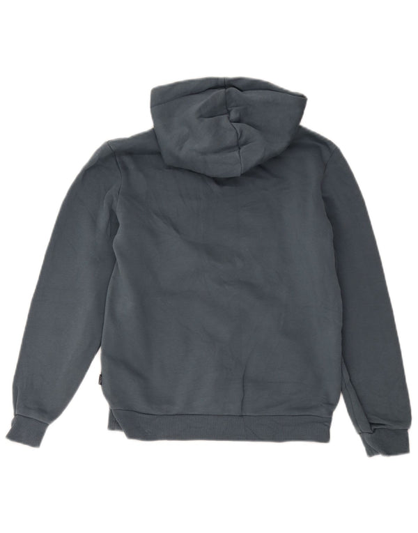 Felpa con cappuccio grafica da ragazzo Puma 11-12 anni in cotone grigio