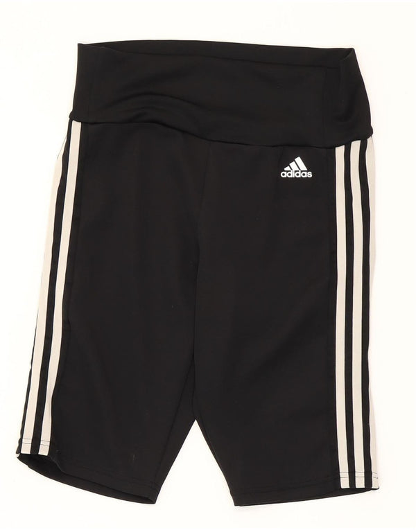 Pantaloncini sportivi Adidas Aeroready da donna UK 8/10 Small Poliestere nero