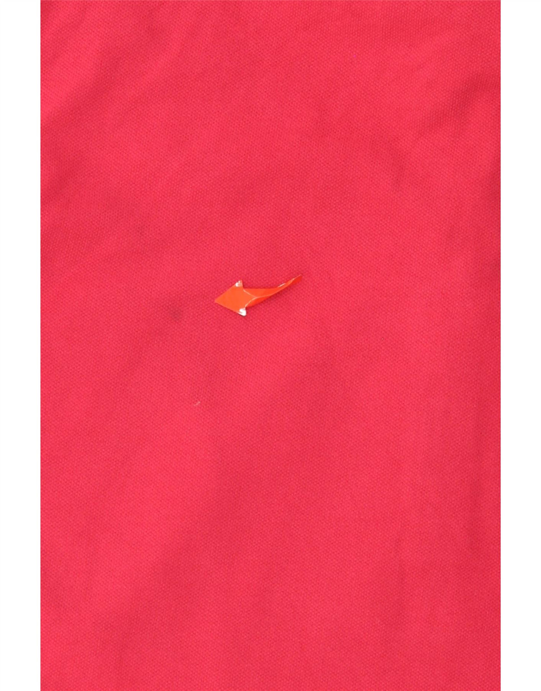 TOMMY HILFIGER Polo da donna vestibilità classica UK 12 cotone rosso medio