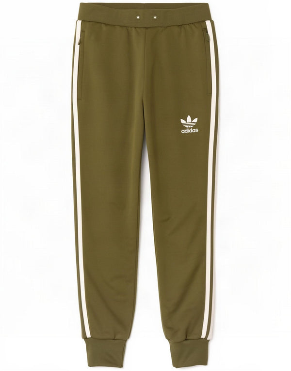 Pantaloni da tuta da donna Adidas Joggers UK 10 Small Khaki Poliestere