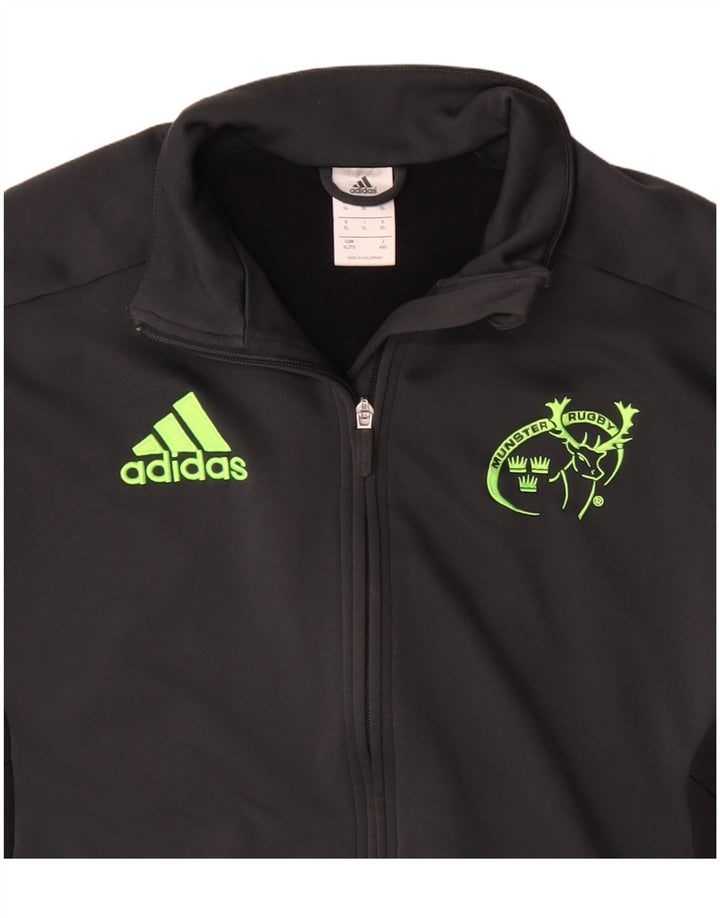 Adidas Uomo Munster Rugby Tuta Top Giacca XL Nero Poliestere