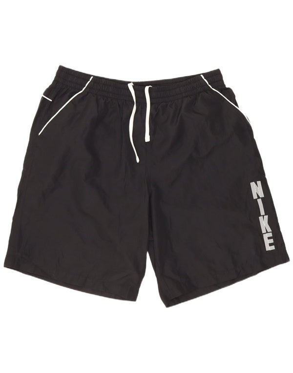 Pantaloncini sportivi grafici Nike da uomo 2XL poliestere nero