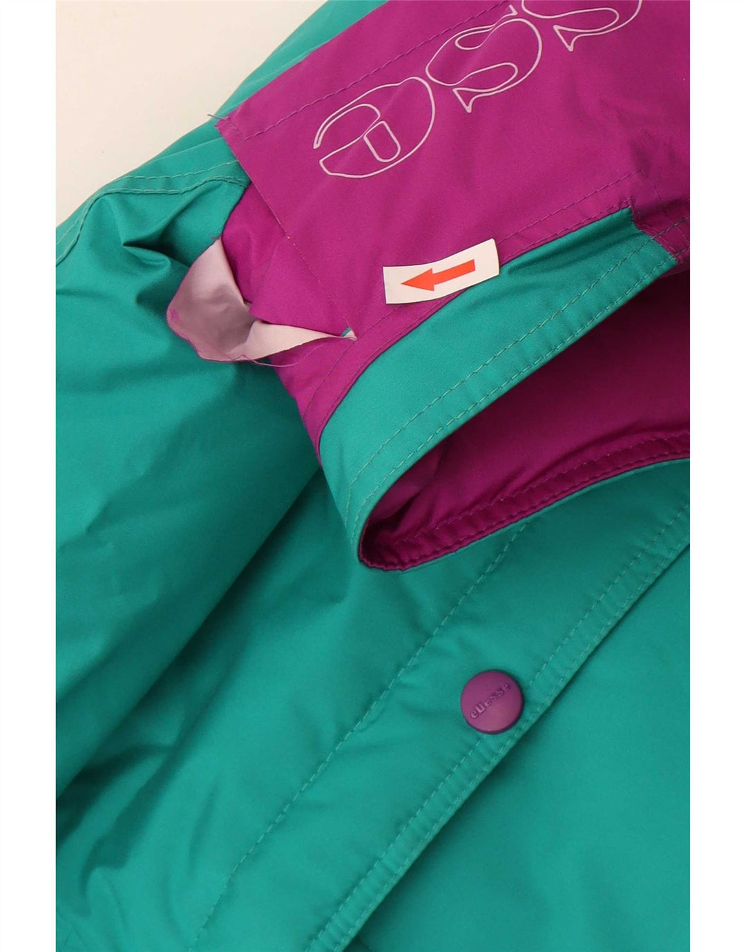 Giacca da sci da uomo con cappuccio grafico Ellesse IT 50 Large Green Colourblock