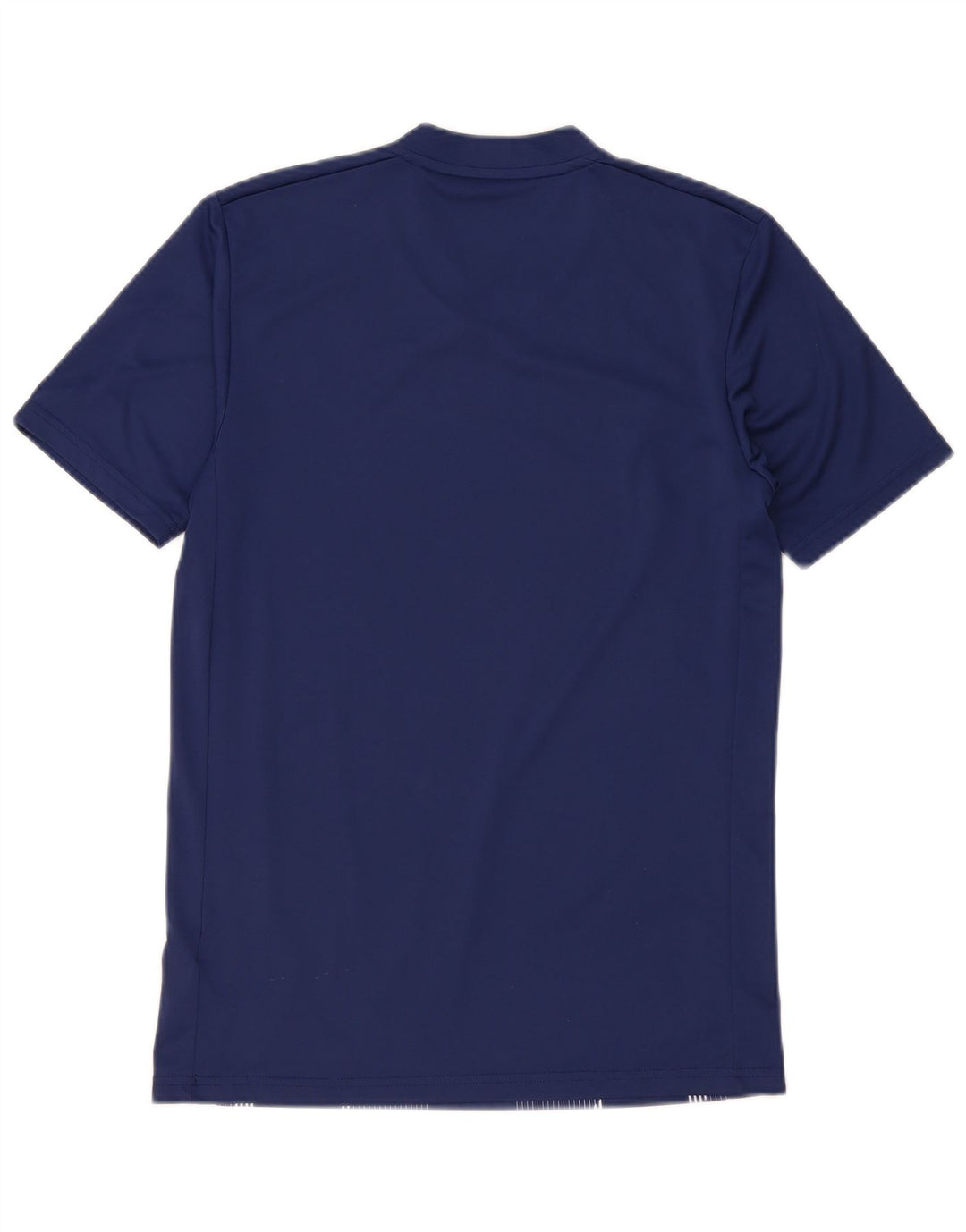 T-shirt grafica Adidas da uomo Climalite Top Small Blu navy geometrico