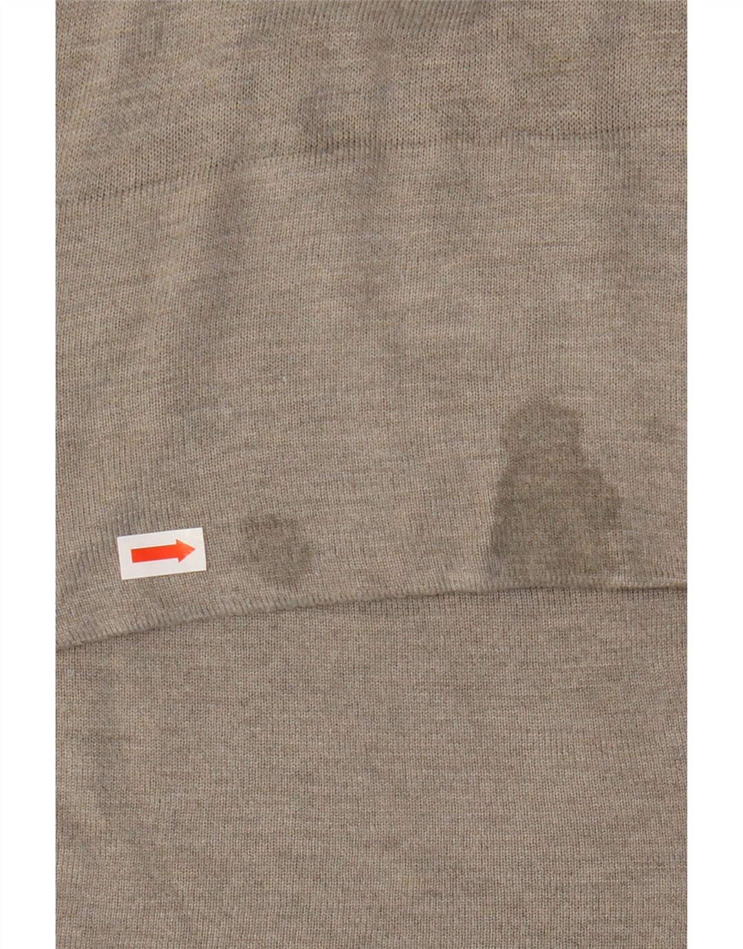 Maglione ZARA da donna con scollo a V UK 10 piccolo grigio