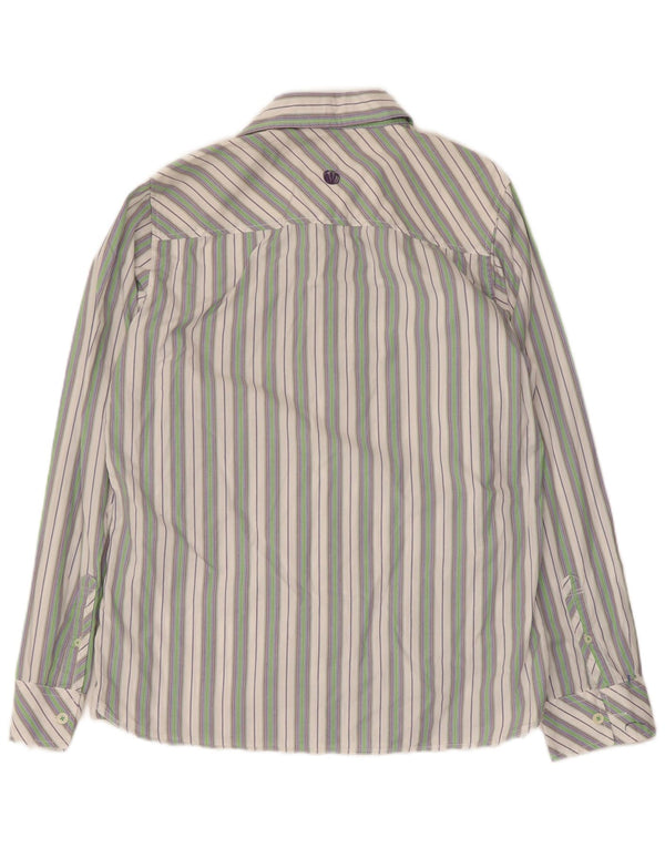 Camicia da uomo Fat Face in cotone a righe multicolori medie