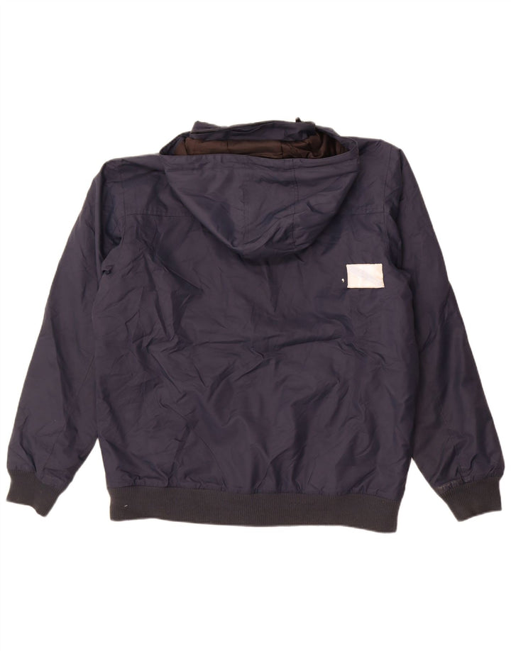 Giacca a vento bomber con cappuccio da uomo Quiksilver UK 38 medio blu navy