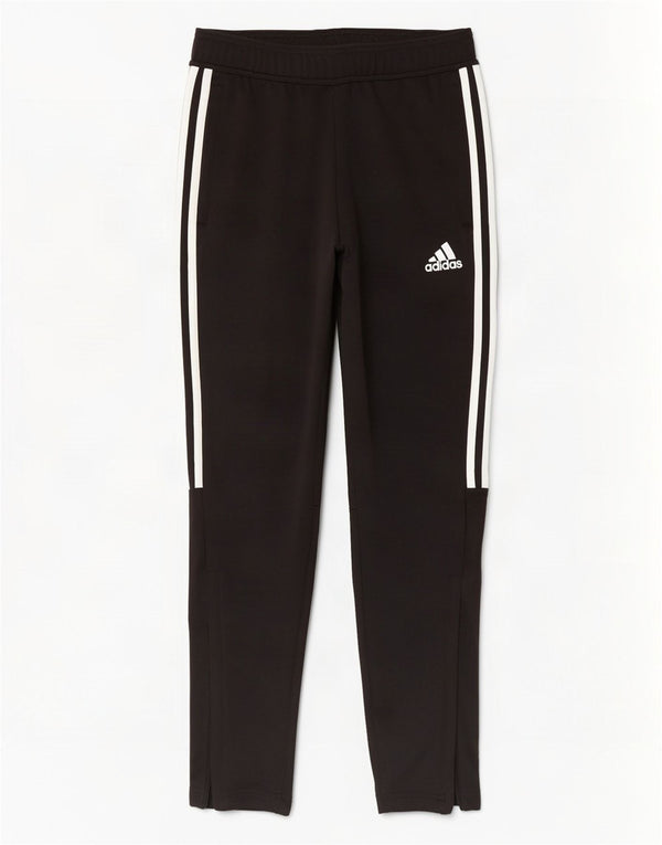 Pantaloni da tuta da uomo Adidas Small neri in poliestere