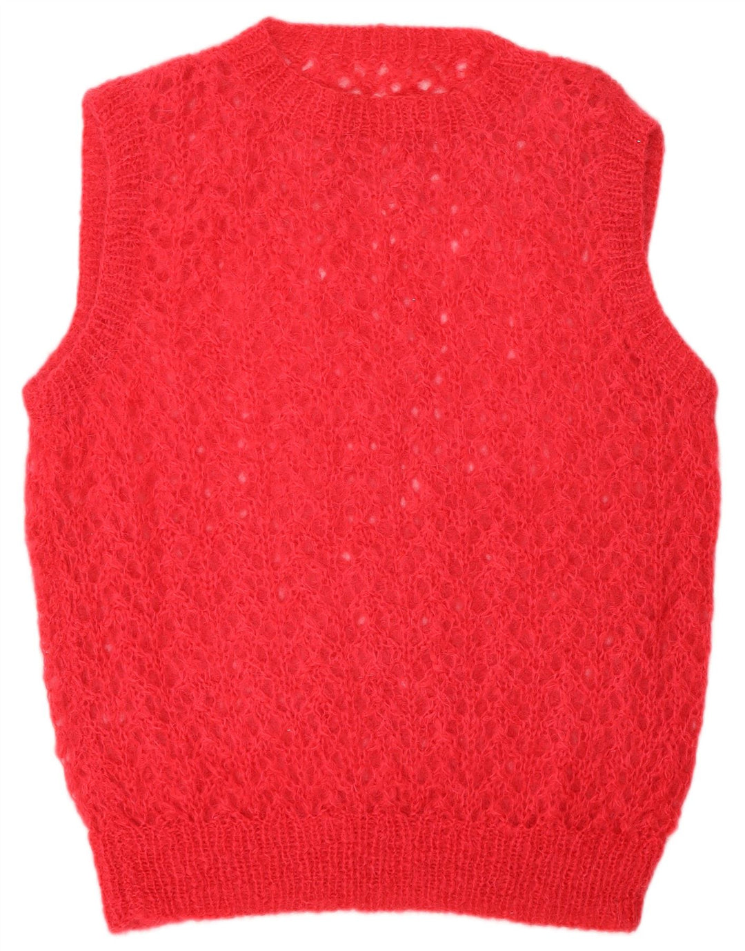 VINTAGE Womens Vest Tank Top UK 16 Large Red