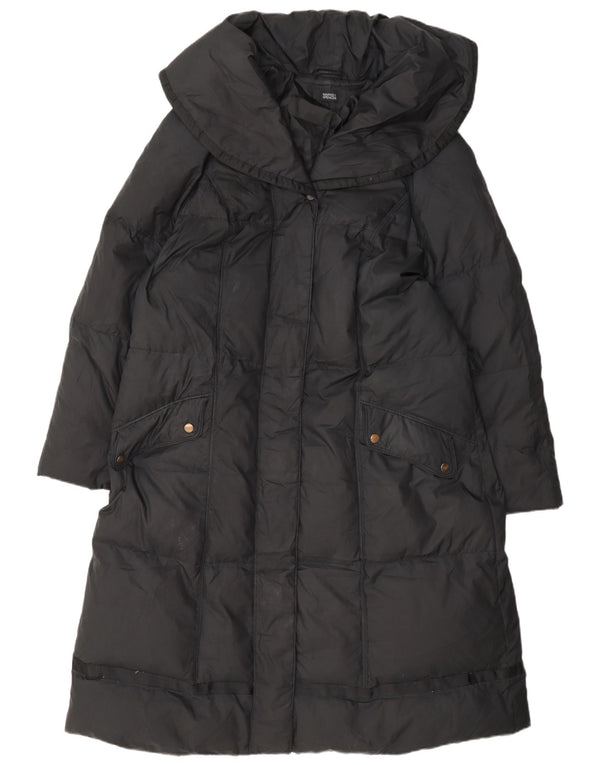 Cappotto imbottito da donna Marks & Spencer UK 22 3XL poliestere nero