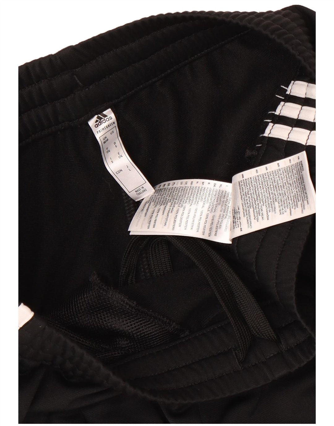 Pantaloni da tuta da uomo Adidas Joggers UK 38/40 Medium Nero Poliestere