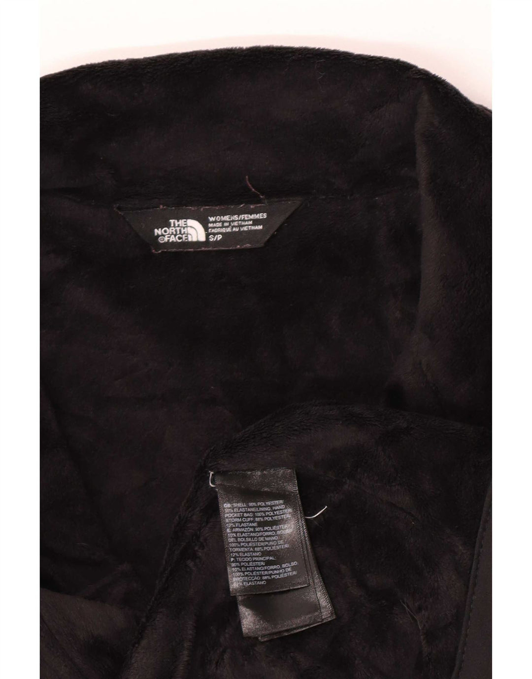 Giacca a vento Sherpa da donna The North Face UK 10 Small Poliestere nero