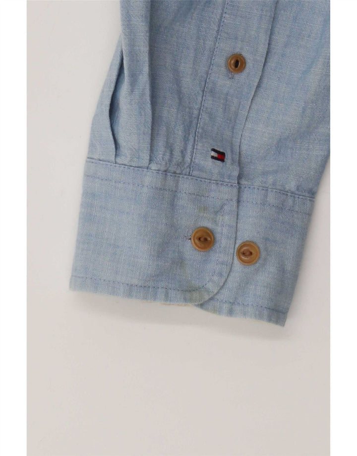 Camicia da uomo Tommy Hilfiger 2XL cotone blu