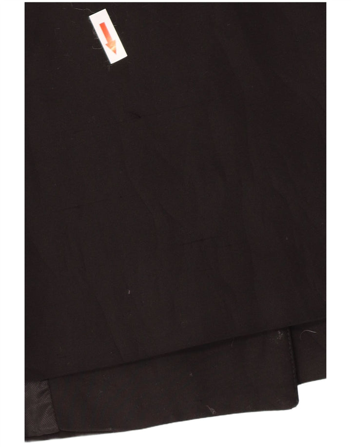 Cappotto doppiopetto da donna Zara UK 6 XS poliestere nero