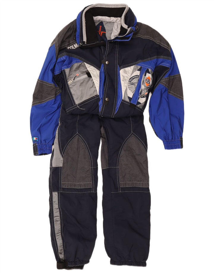 Tuta intera da uomo con grafica Colmar IT 50 Medium Blu Navy Colourblock