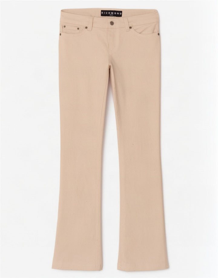 Jeans dritti da donna Richmond W29 L33 cotone bianco
