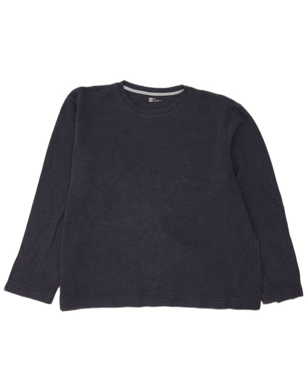 Gap Maglia da uomo classica vestibilità manica lunga 2XL Blu Navy