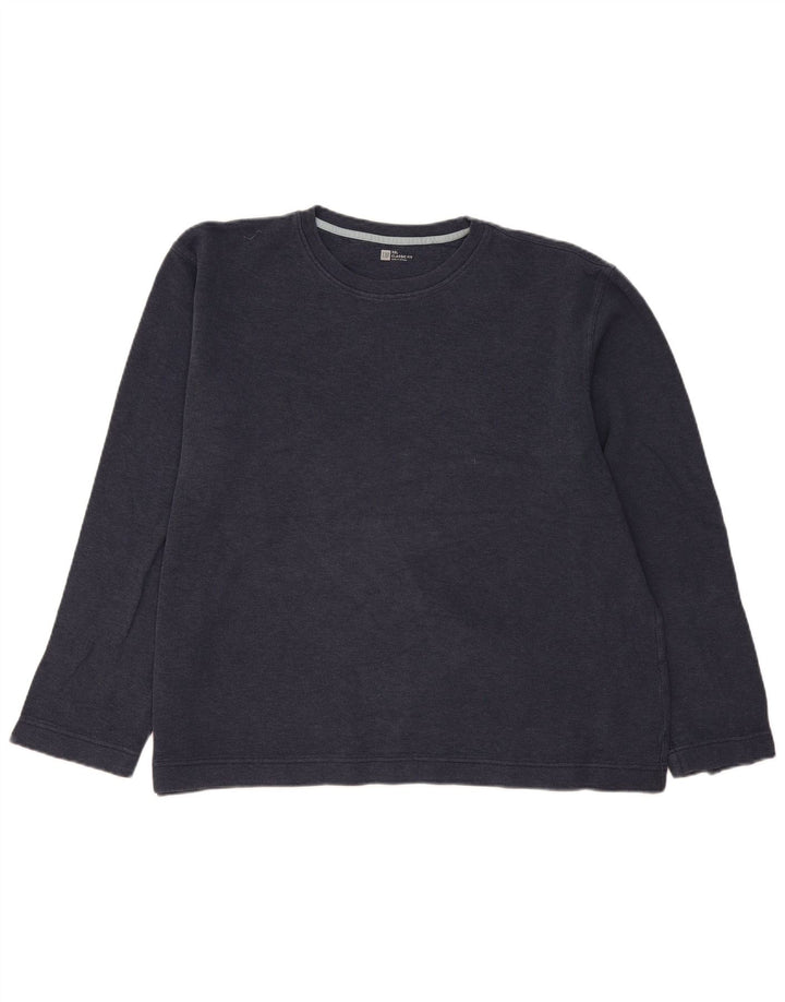 Gap Maglia da uomo classica vestibilità manica lunga 2XL Blu Navy