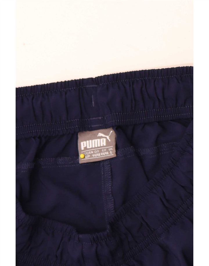 Pantaloncini sportivi da uomo Puma Small blu navy in poliestere