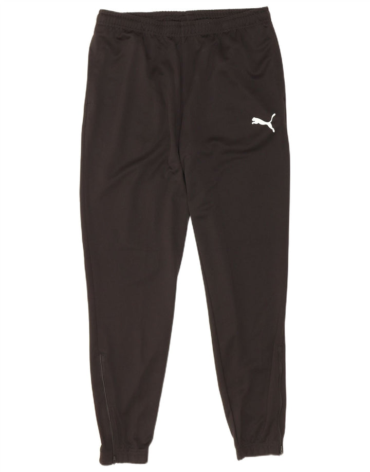 Pantaloni da tuta da uomo Puma Joggers grandi neri in poliestere