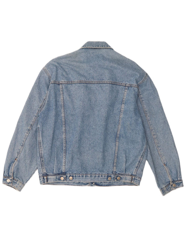 Giacca di jeans vintage da uomo UK 42 XL Blu
