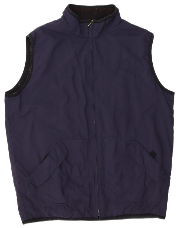 Gilet utility da uomo Puma UK 38 medio blu navy poliestere