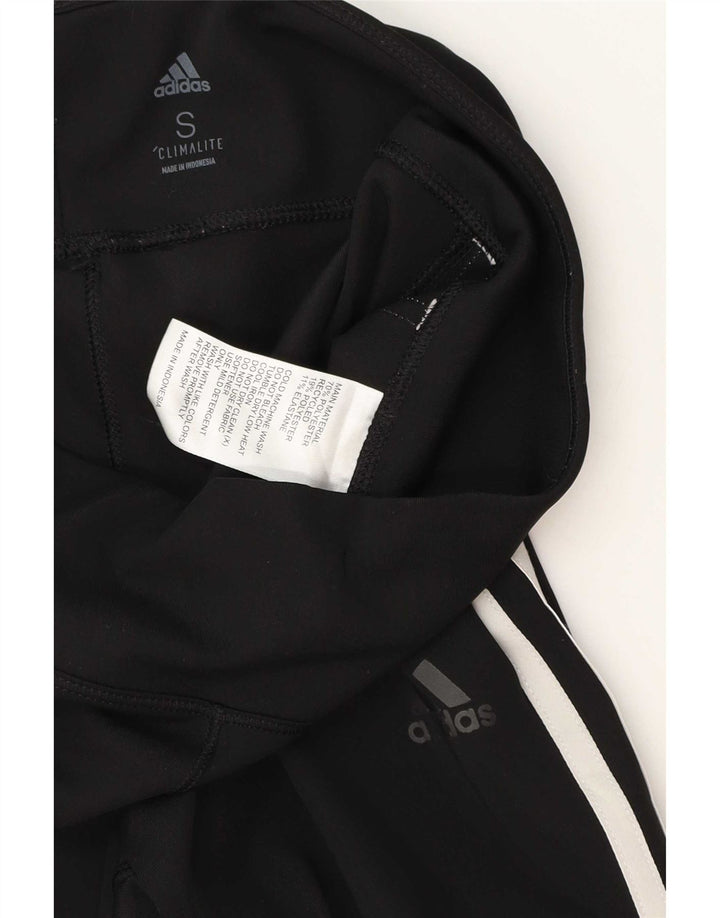 Leggings Adidas Climalite da donna UK 8 Small Poliestere nero