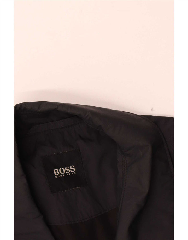 Giubbotto bomber da uomo Hugo Boss UK 38 Medium Black Colourblock