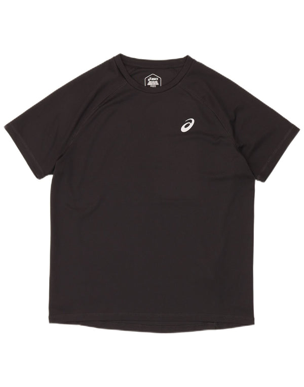 T-shirt da uomo Asics Top Large nera in poliestere