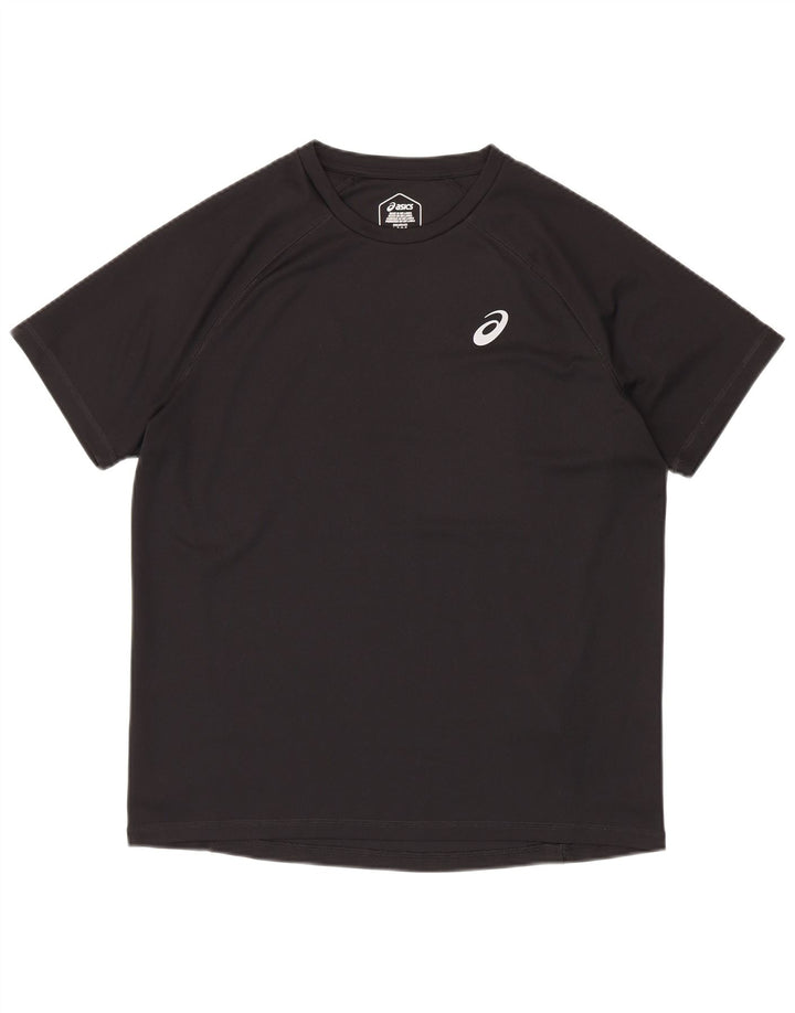 T-shirt da uomo Asics Top Large nera in poliestere