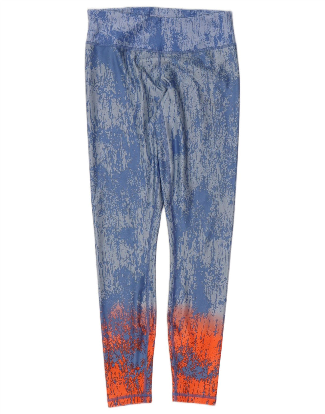 Leggings Puma da donna UK 10 Small Blue Tie Dye Nylon