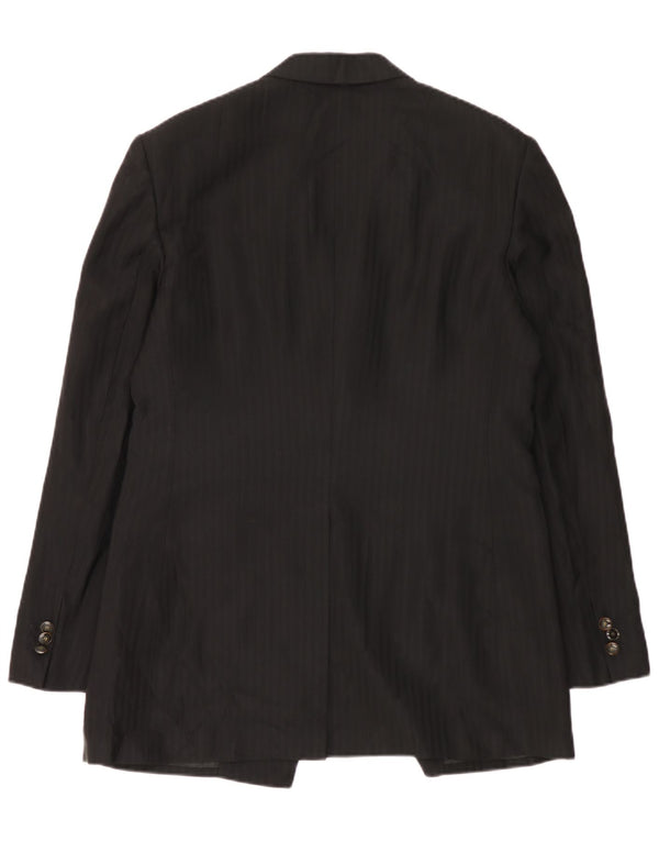Giacca Blazer da Uomo a 2 Bottoni Carlo Pignatelli IT 54 2XL Gessato Nero