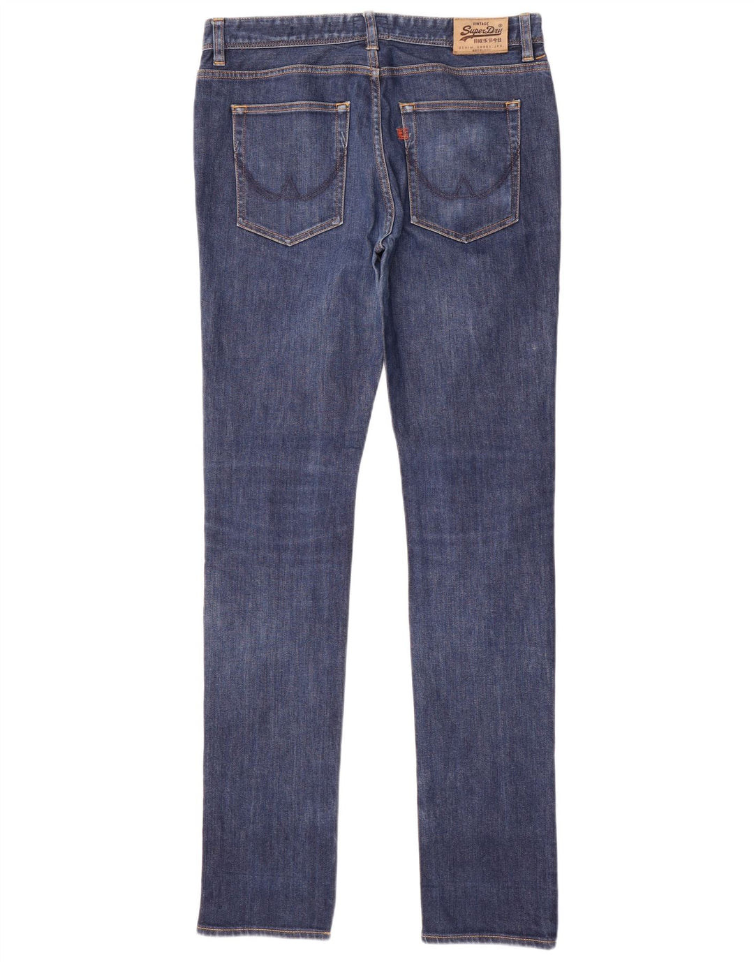 Jeans skinny da uomo Superdry W32 L34 cotone blu