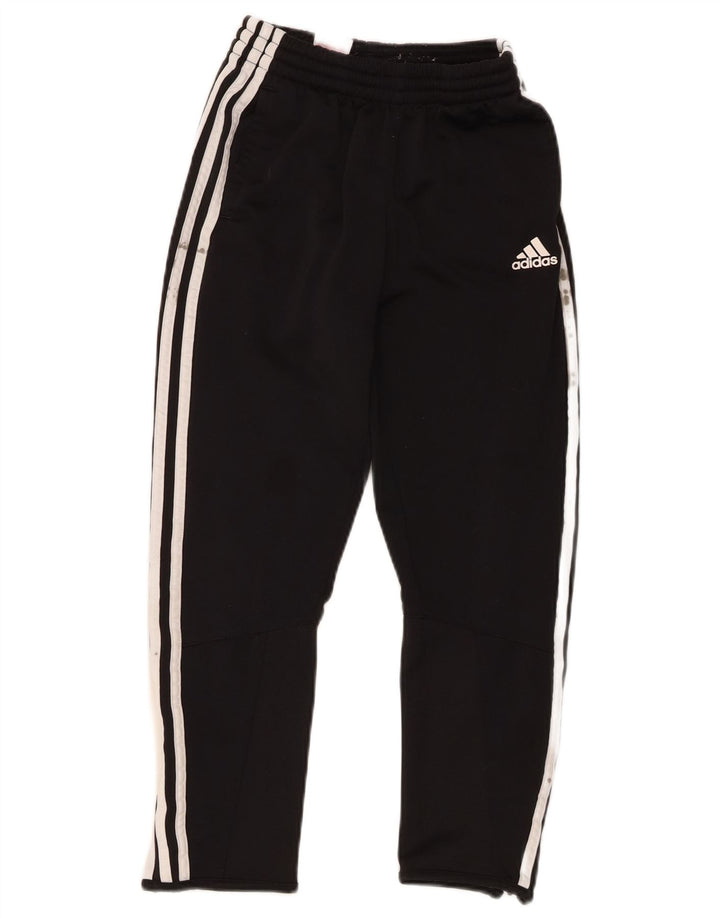 Pantaloni della tuta da ragazzo Adidas 9-10 anni in poliestere nero