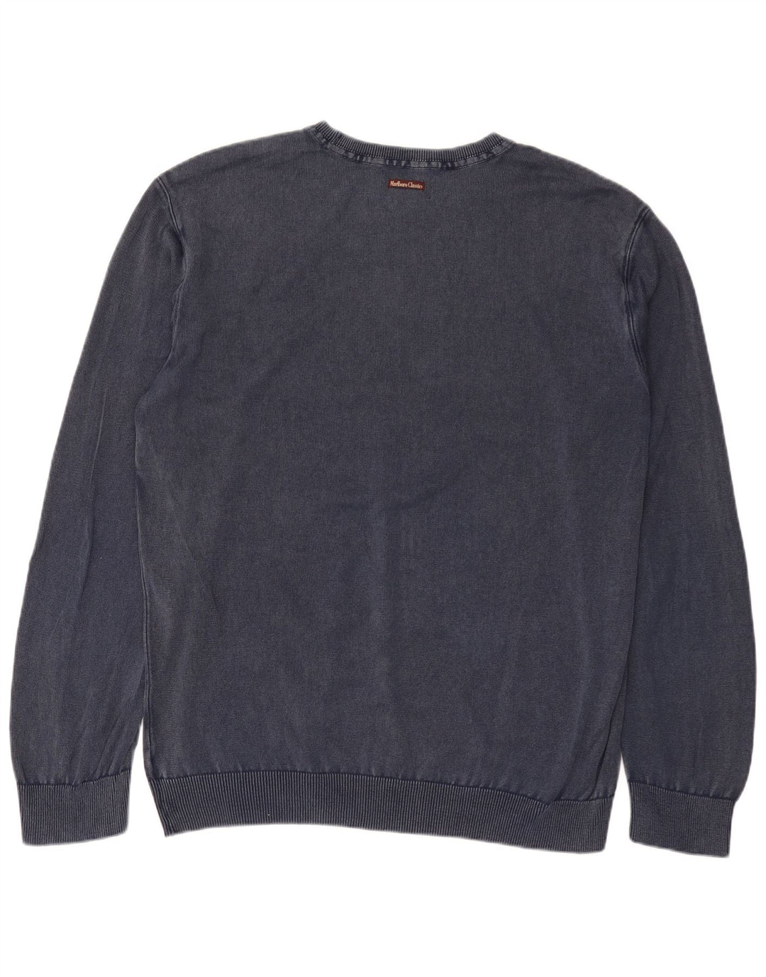 Maglione maglione girocollo da uomo Marlboro Classics 3XL Blu navy