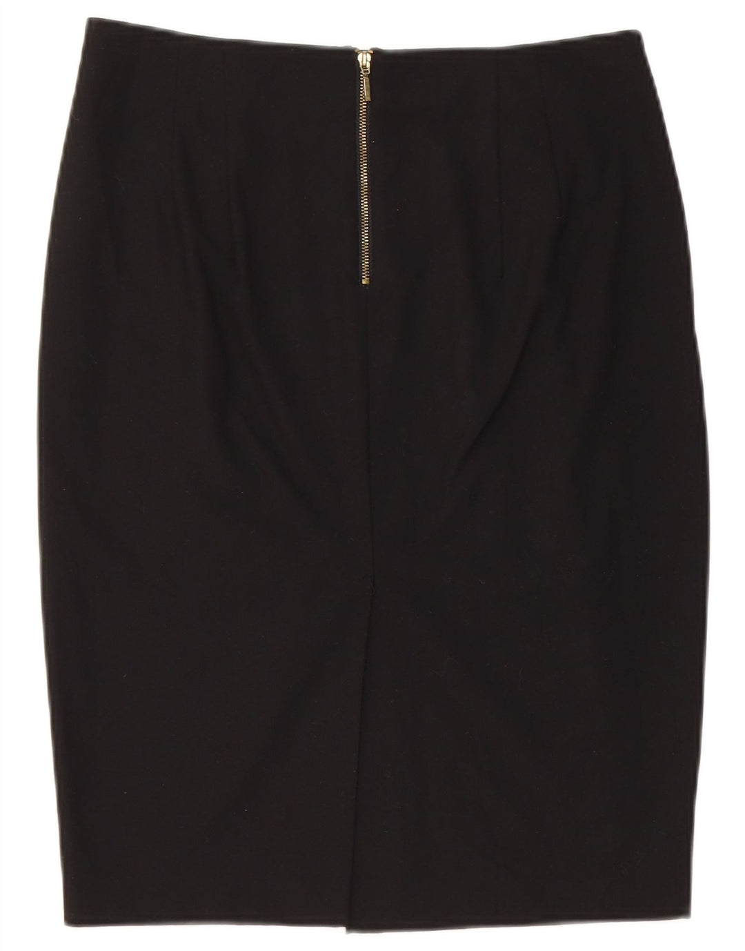 Gonna a tubino da donna Zara EU 38 piccola W28 poliestere nero