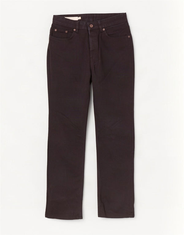Jeans dritti da uomo Zara EU 38 Small W30 L27 Cotone nero