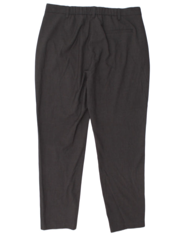 Pantaloni casual affusolati da donna Marks & Spencer UK 14 Large W32 L27 Grigio