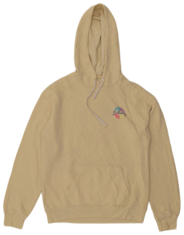 Maglione con cappuccio grafico da uomo Billabong piccolo giallo