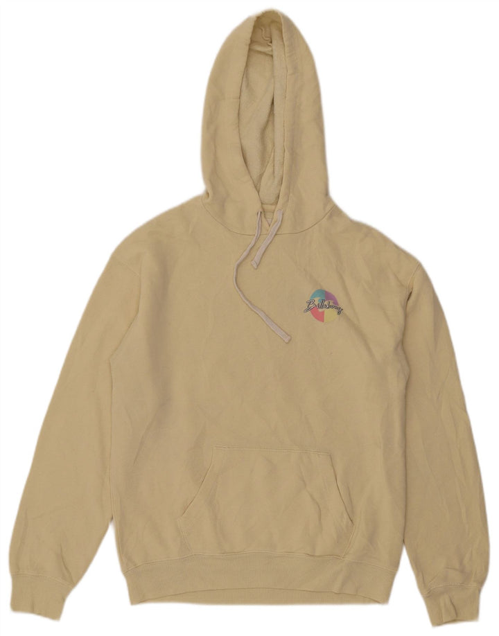 Maglione con cappuccio grafico da uomo Billabong piccolo giallo