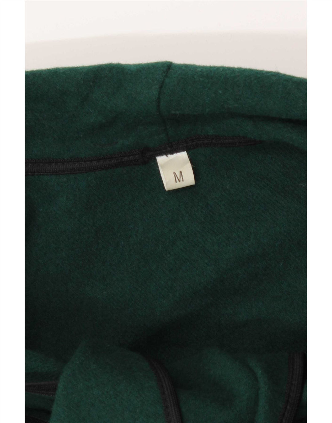 Vintage Womens Front Tie Capelet Coat UK 14 Medium Green