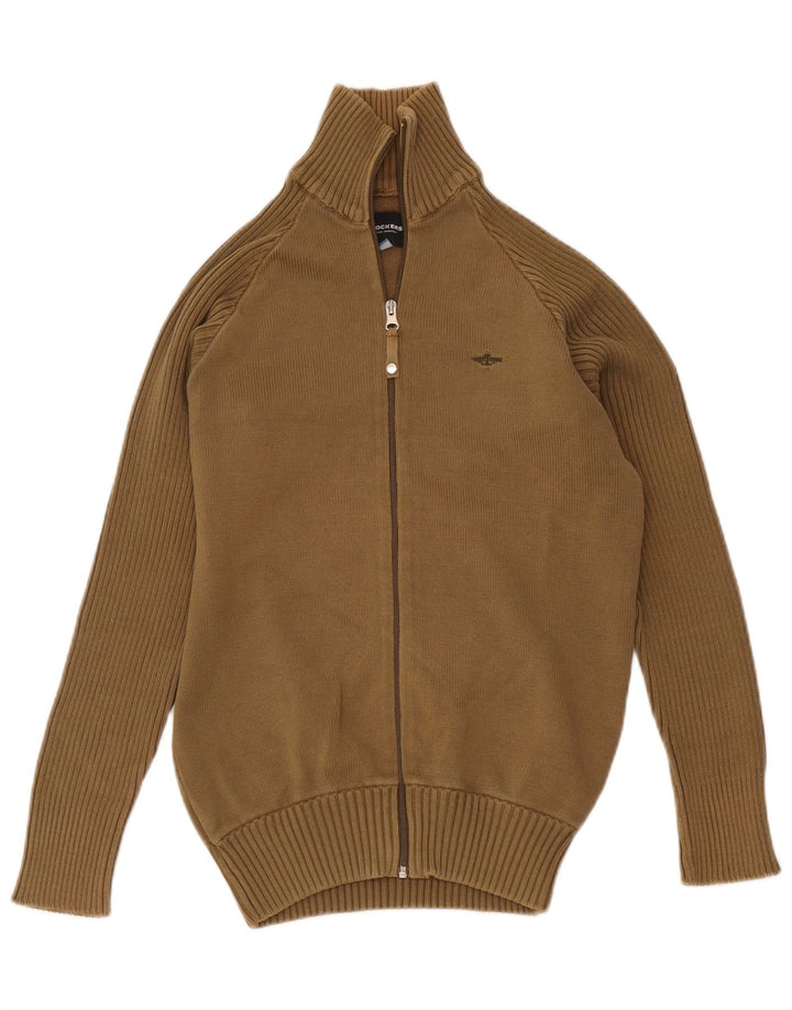Maglione cardigan da uomo Dockers piccolo color kaki
