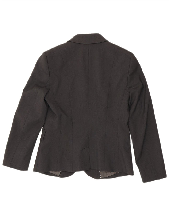Giacca blazer a 2 bottoni da donna Sisley IT 42 Poliestere grigio medio