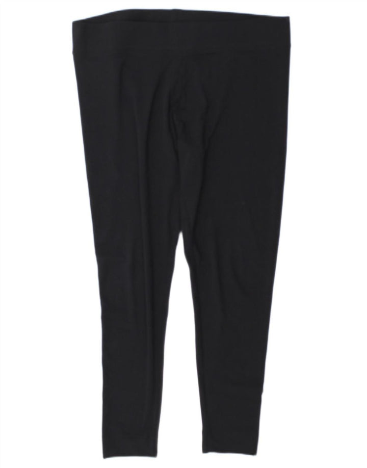 Leggings da donna Marks & Spencer UK 18 XL cotone nero