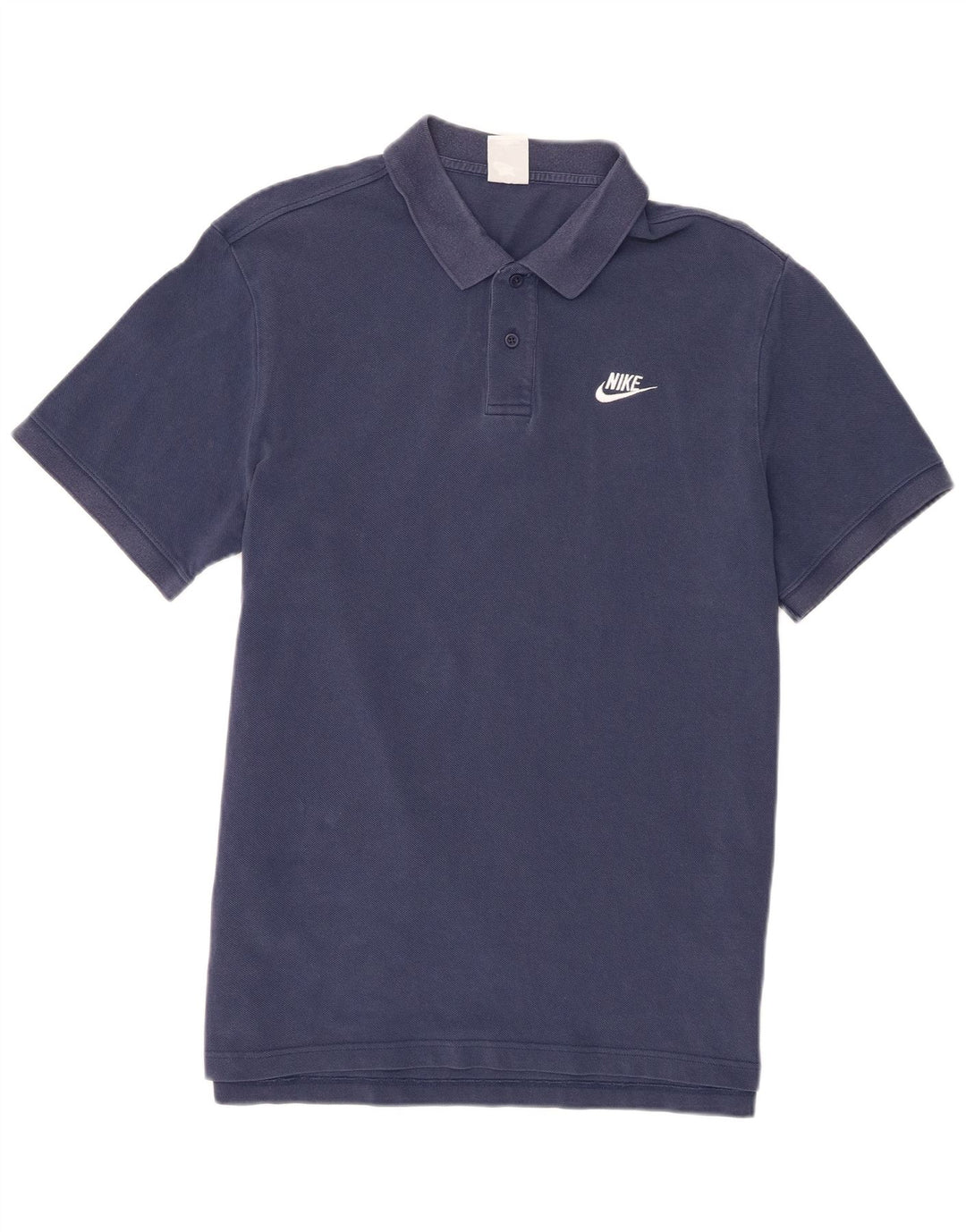 Polo Nike da uomo grande in cotone blu