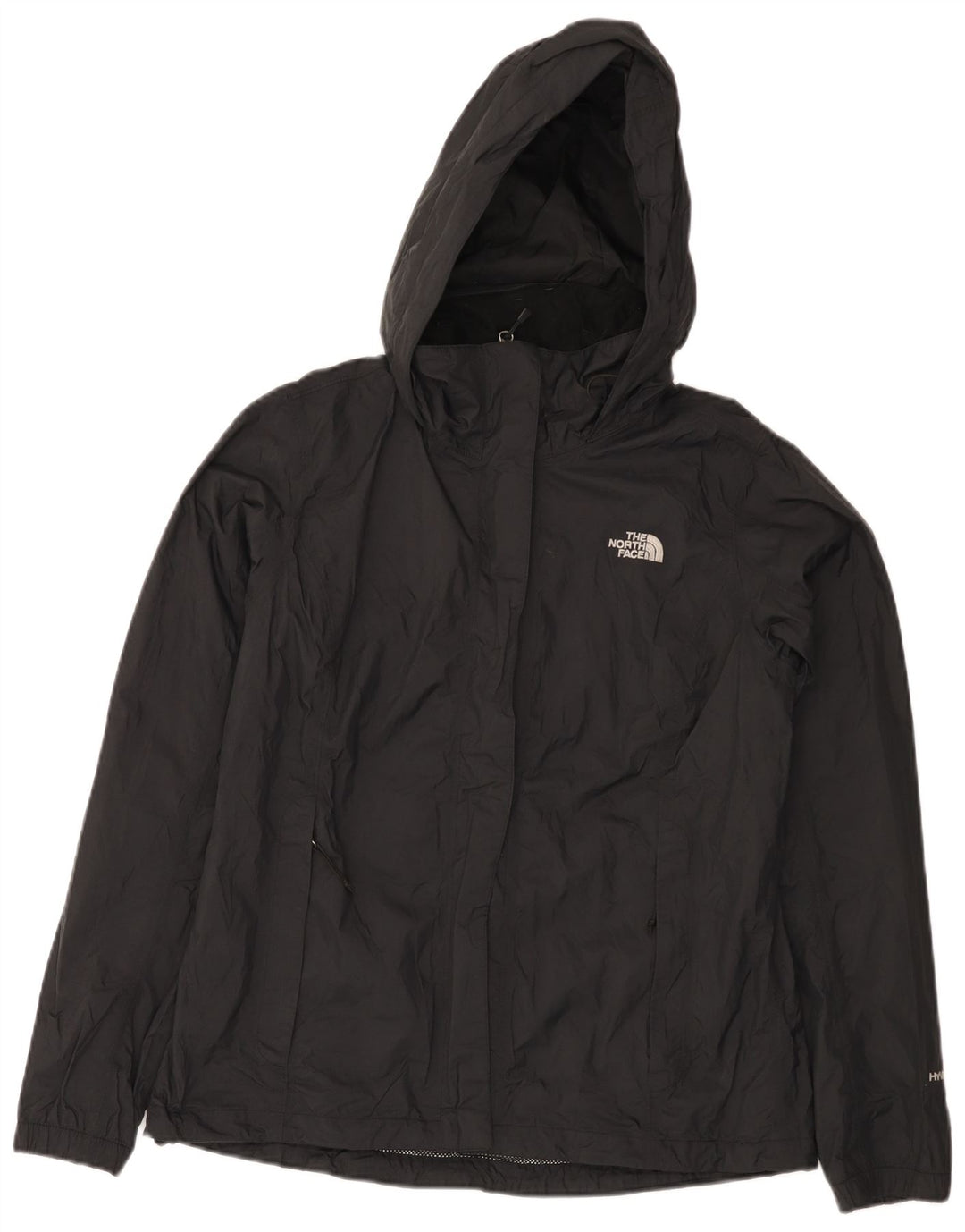 Giacca antipioggia con cappuccio da donna The North Face UK 14 nylon nero medio