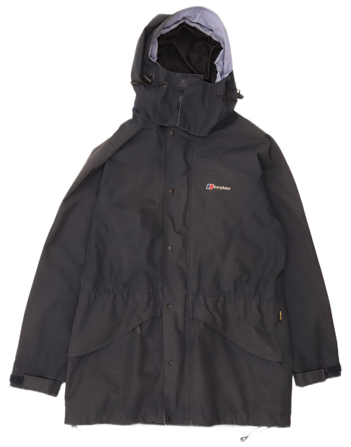 Giacca a vento oversize con cappuccio da donna Berghaus UK 16 Large Blu Navy