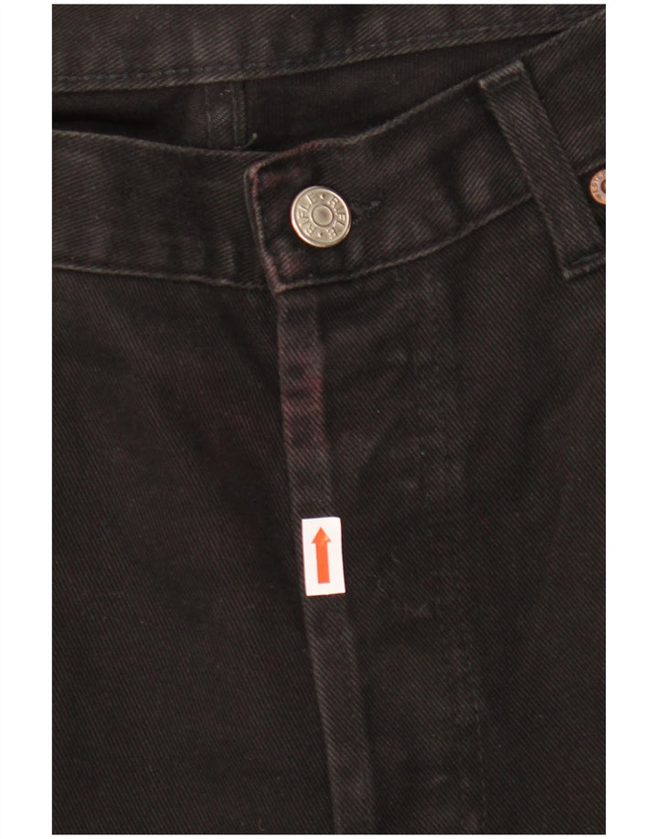 Jeans dritti da donna Rifle W36 L34 cotone nero